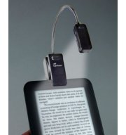 Piestiprināma grāmatu lampiņa Bookchair E-Booklight Melna
