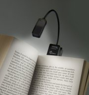 Piestiprināma grāmatu lampiņa Bookchair E-Booklight Melna