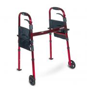 Ceļojumu staigulītis ar priekšējiem riteņiem Drive Medical Ready Set Go