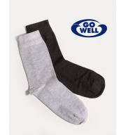Veselības zeķes ar antibakteriālām īpašībām GoWell MED X-Static