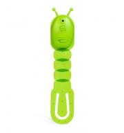 Piestiprināma grāmatu lampiņa Flexilight Bookworm Green