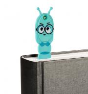 Flexilight Bookworm Teal piestiprināmā grāmatu lampa