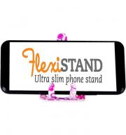 Flexistand Pink Flowers lasītāju, planšetdatoru un mobilo tālruņu statīvs